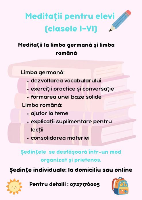 Meditații română și germană