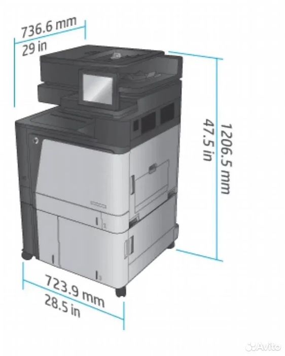 Принтер А3 МФУ HP Color LaserJet Enterprise M880