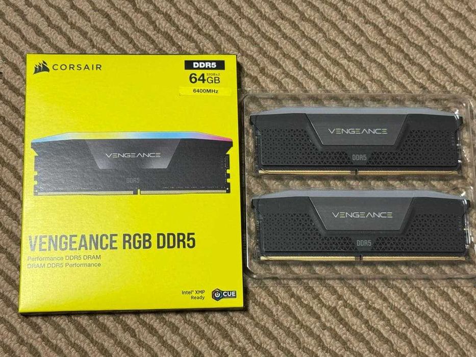 CORSAIR Vengeance DDR5 RAM 64GB  6000MHZ