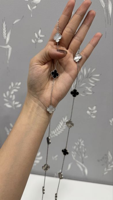 Van Cleef серебряный сотуар