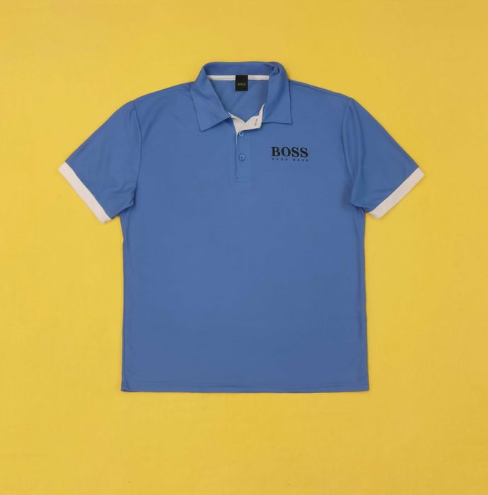 Tricou Hugo Boss - Casual Blue Light