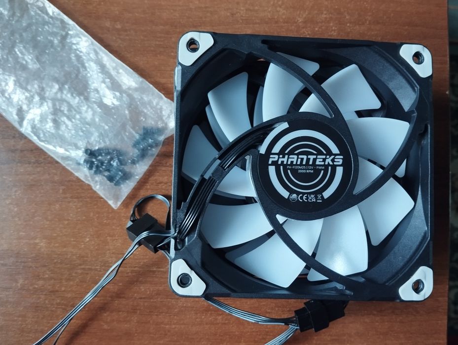 Вентиляторы PHANTEKS M25 DRGB Black 120mm 3pcs