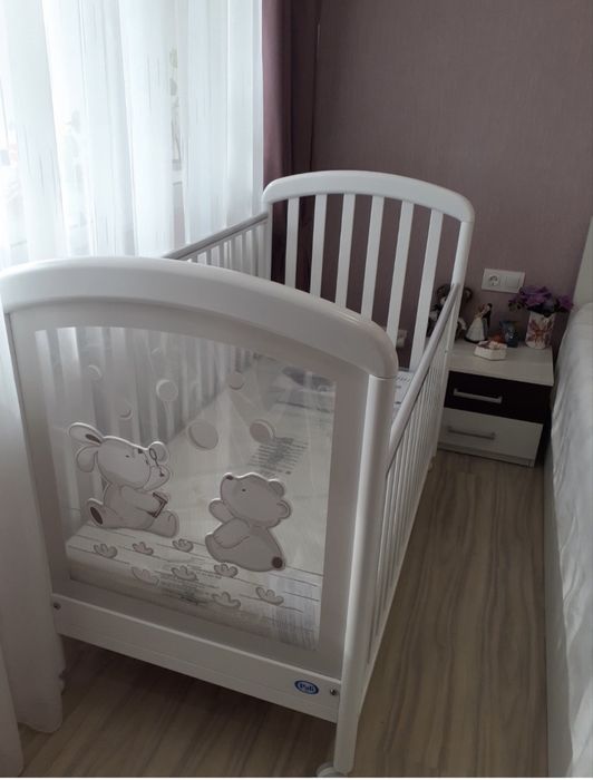 Бебешко дървено легло PALI