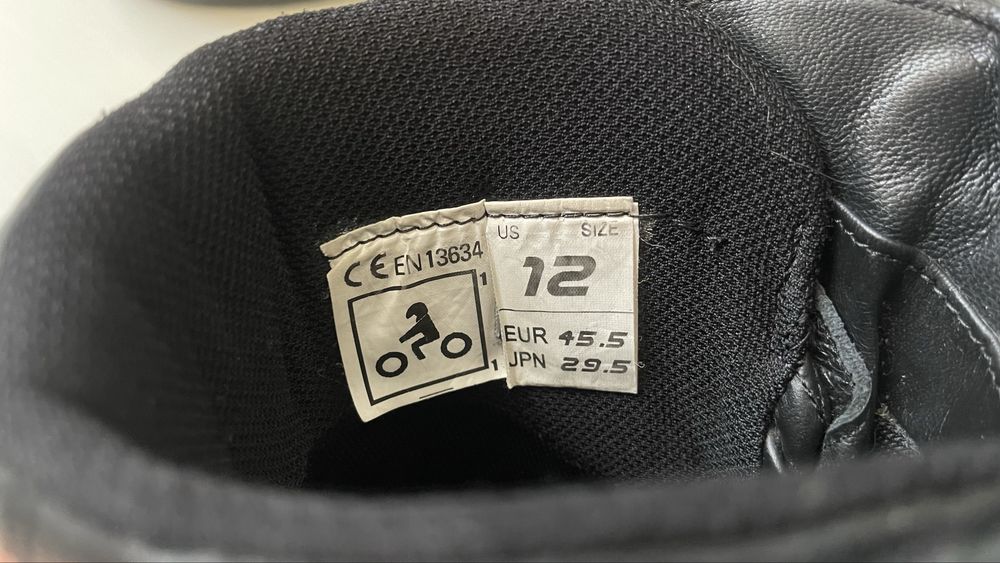 Ghete moto Alpinestars, piele, 44.5