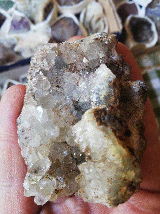 Лот минерали от България