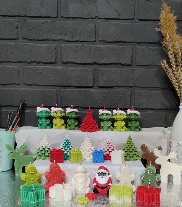 Силиконовые формы новогодние