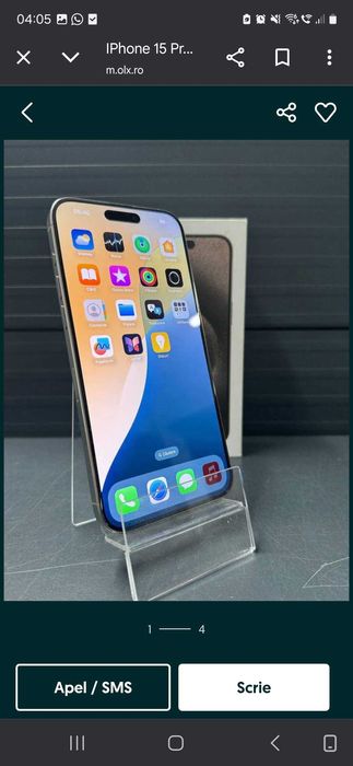 Vand telefon samsung si iphone