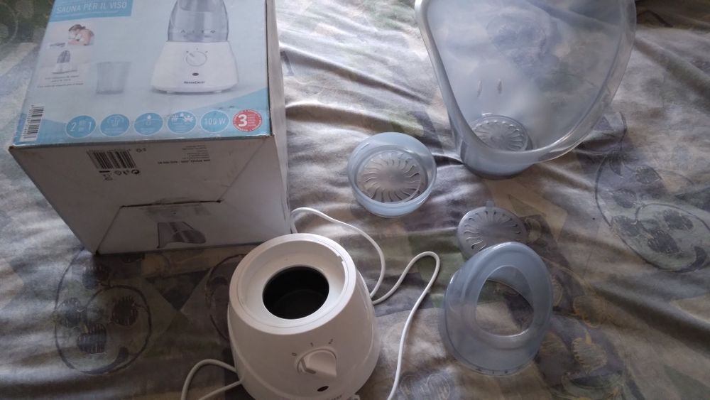 Sauna faciala și inhalator 2 în 1 Silvercreste