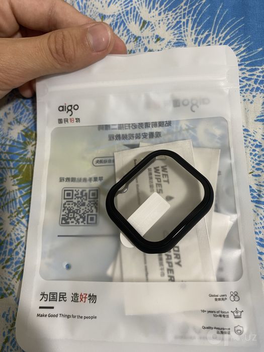 Защитное стекло + бампер для apple watch 10/11 series 42mm