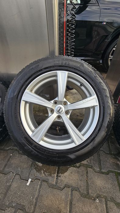 Set jante volvo xc90  + anvelope 235/60/r18 Pirelli Scorpion  iarna