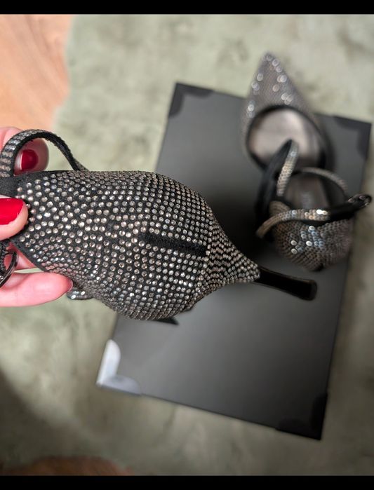 Pantofi eleganți cu strasuri – Catwalk (Deichmann) | Nr. 37