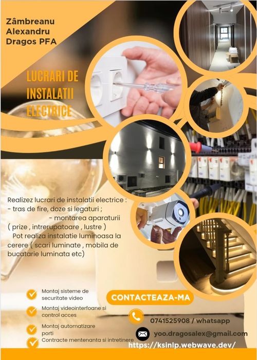 Servicii  instalatii