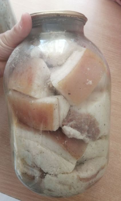 Продам соленое сало