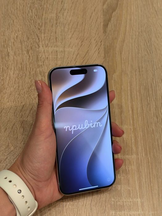 iPhone 15 Pro 128GB White Titanium, US модел
