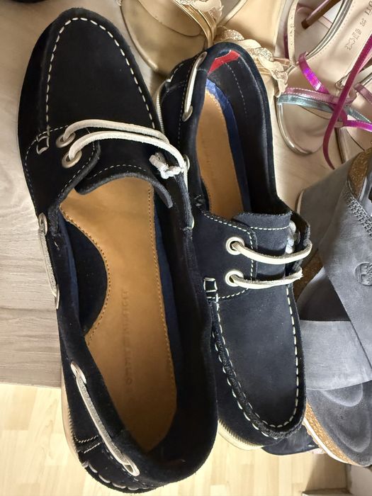 Mocasini piele naturala Tommy Hilfiger 38