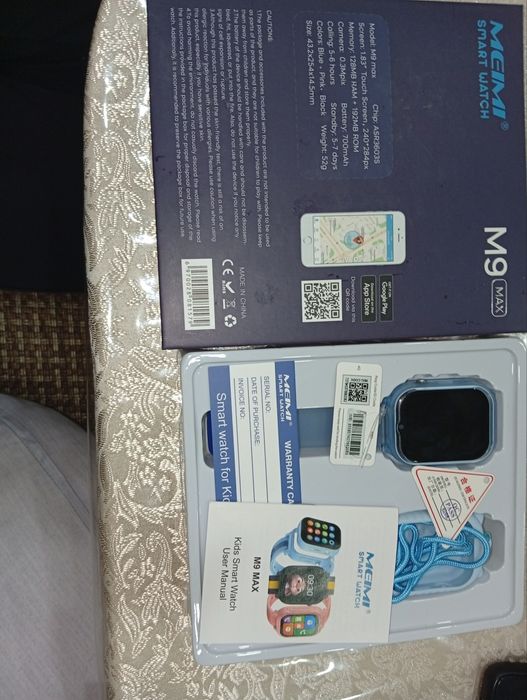 Meimi M9 Max 4G video call Smart watch