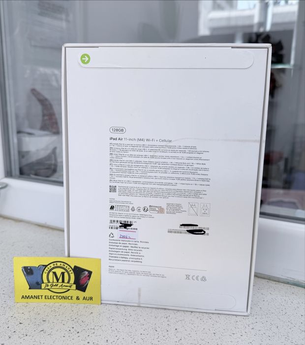 Apple iPad Air 11, M4, 128GB, Wi-Fi + Cellular,Nou |Factura | Garantie