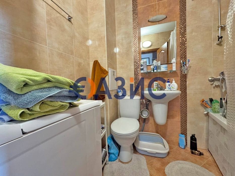 Продава се Едностаен апартамент в к.к. Слънчев бряг - 43 кв.м за 1291 €/кв.м - Снимка #5