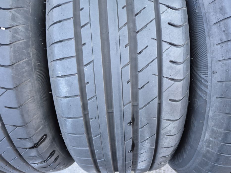 4бр летни гуми дънлоп 235-55-17/ 2024/ 6.5мм грайфер/