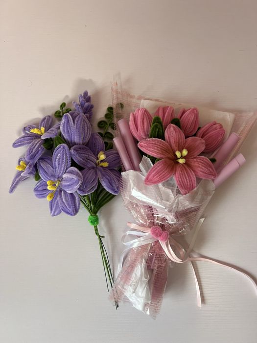 Плюшевый букет из PINTEREST