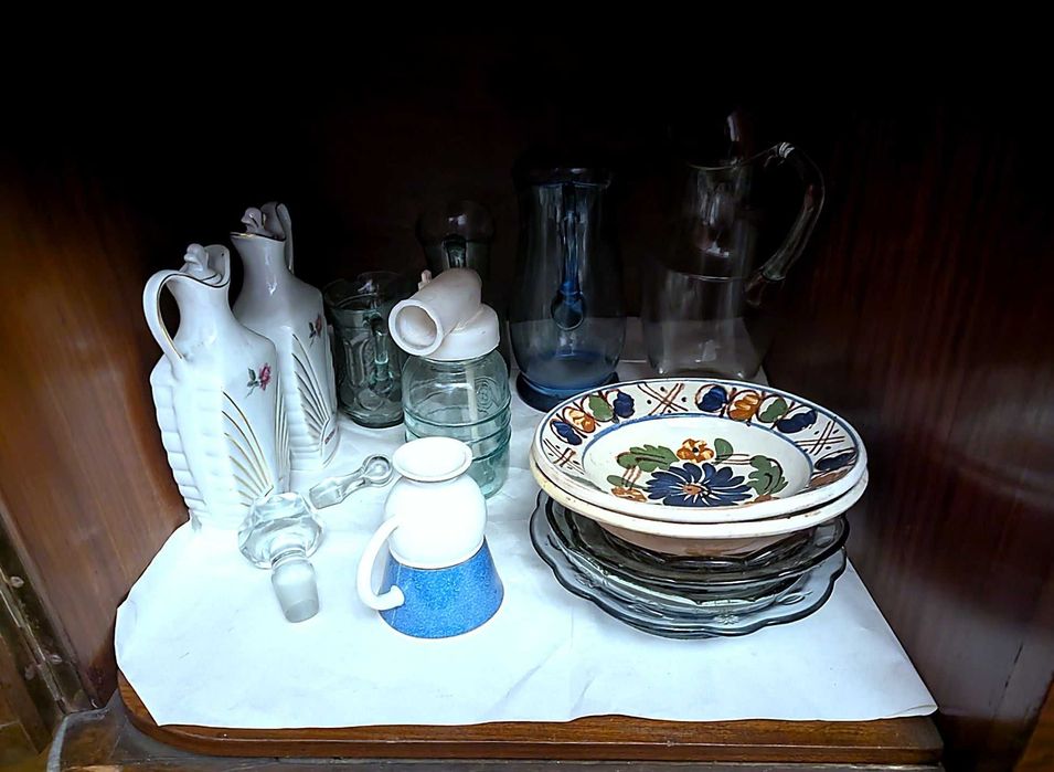 Seturi pahar, cesti, decantor, vintage