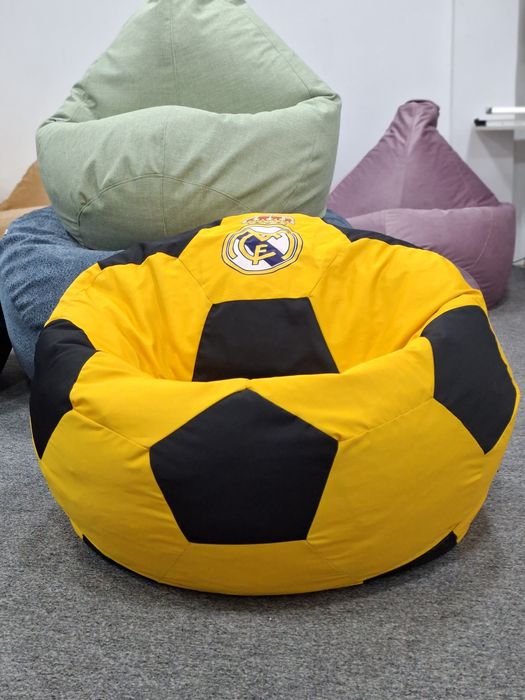 Кресло-мешок в виде мяча от The NOM, бин бэг, наполнитель  оригинал