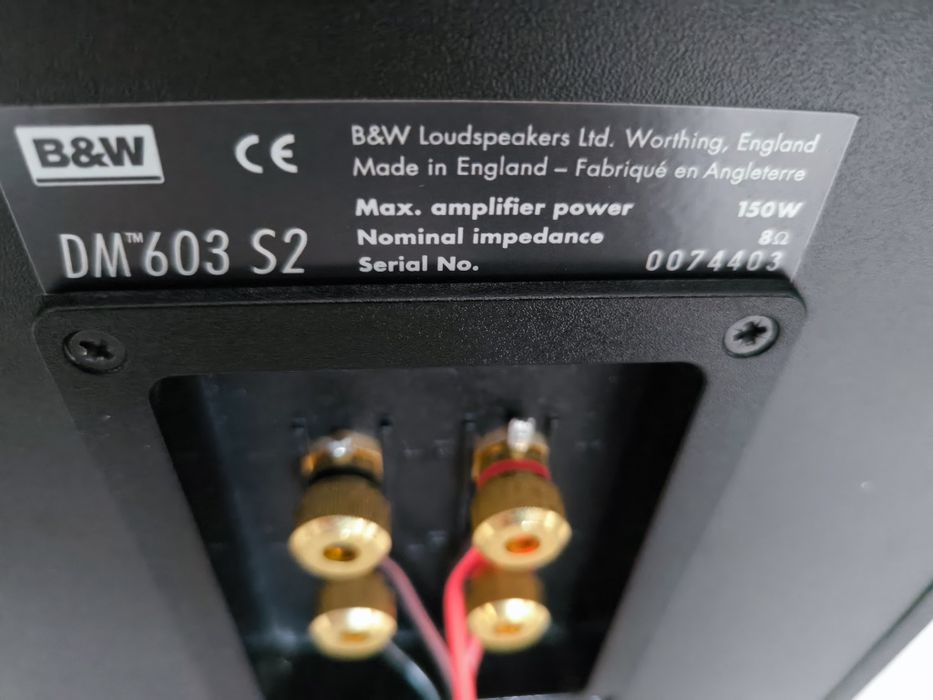 Boxe de podea, Bowers and wilkins dm 603 s2