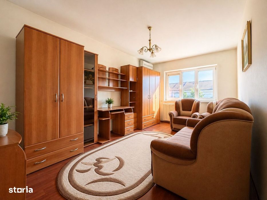 Pb cu 2 camere - Etajul 4 - Zona strazii Sovata - Decebal - IMOBIHOR