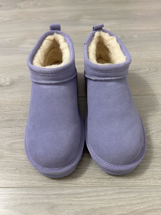 Ghete Bearpaw, noi, piele intoarsa