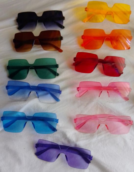 Дамски очила цветни