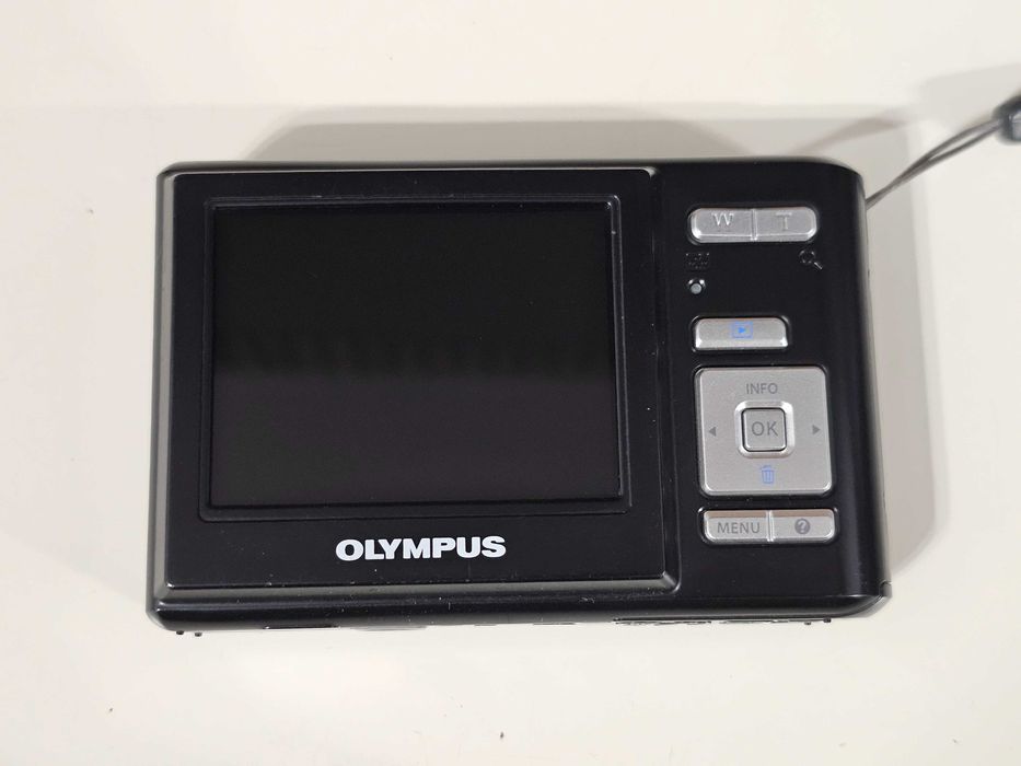 Y2K aparat foto digital compact Olympus T100 12MP 3xZoom