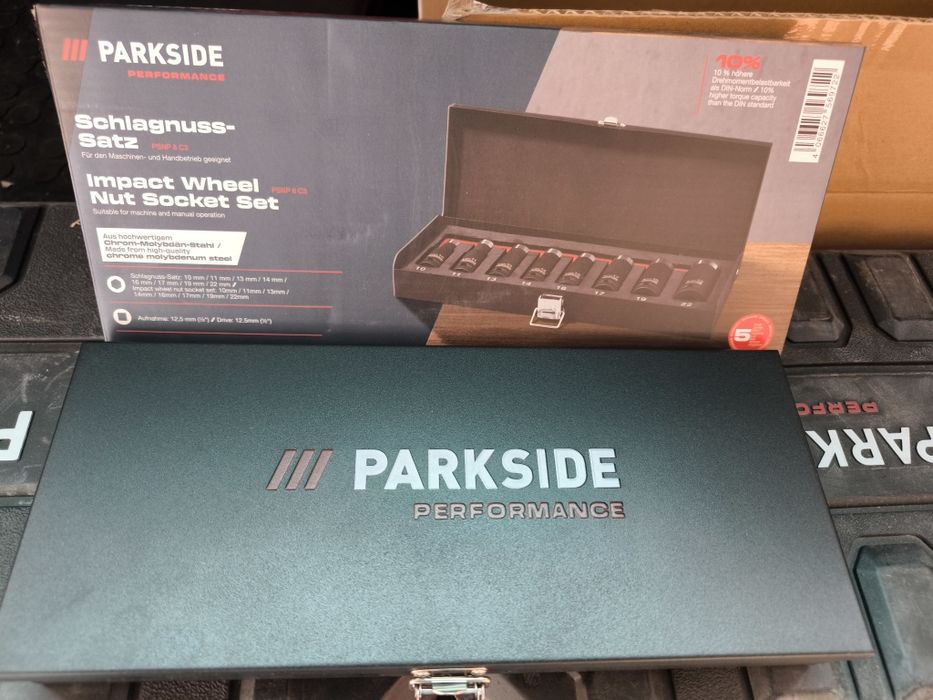 Комплект ударни вложки Parkside 8бр