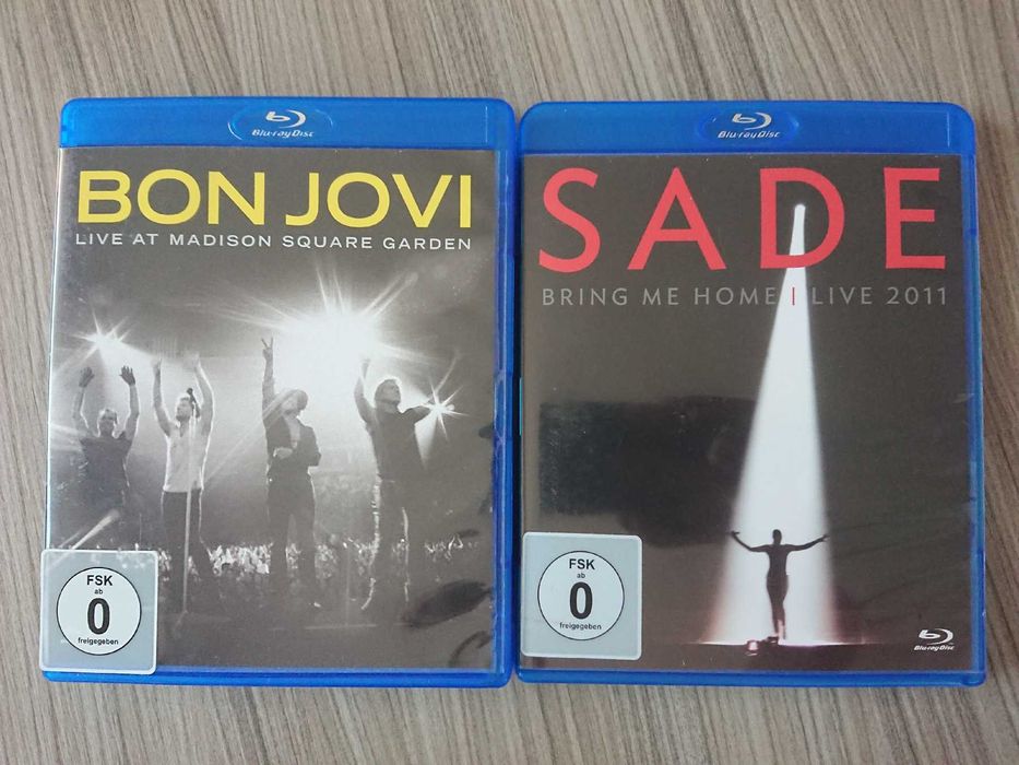 DVD VHS RUSH DJ BOBO Leonard Cohen Metallica Dream Theater Jackson