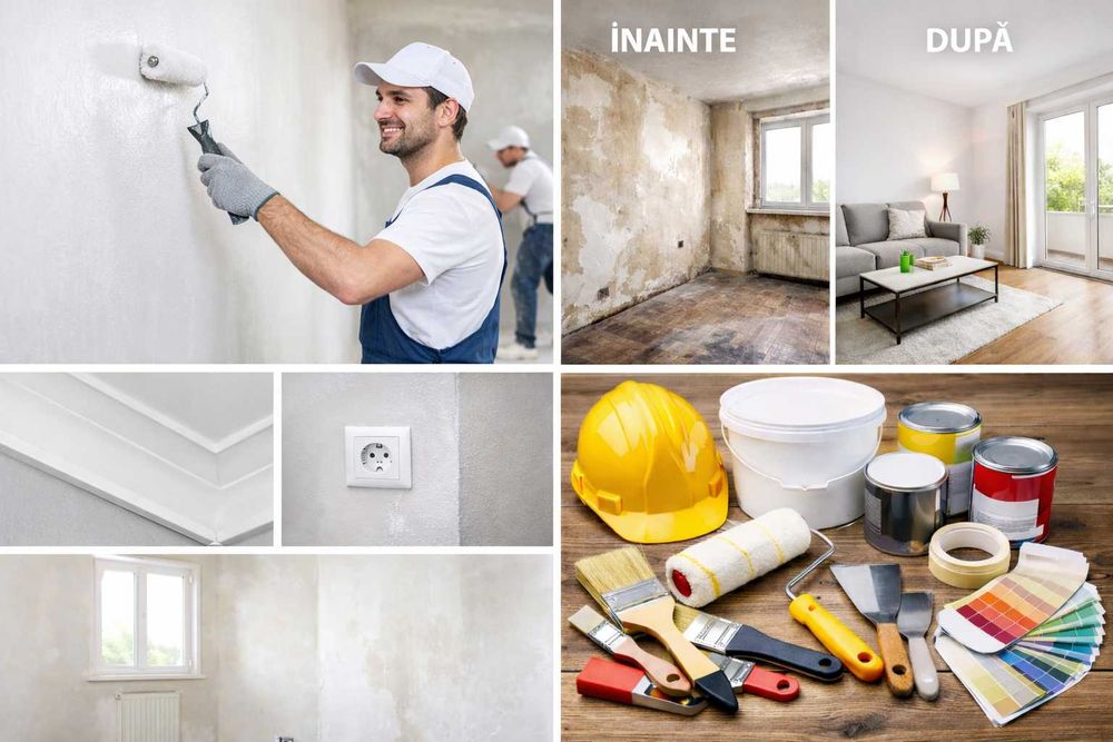 Zugrav Sector 3 – Renovări Complete și Lucrări Curate