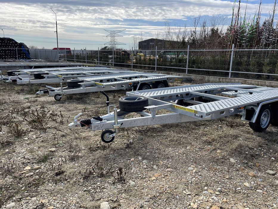 New 2026 Trailer auto 4m - 5m-6m-8,5m Platforma Slep Remorca Auto Noi