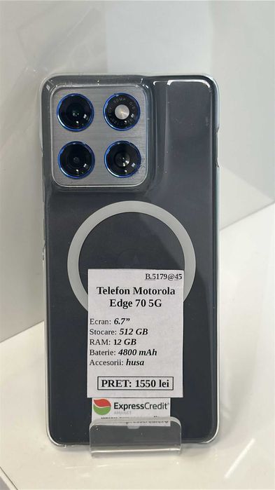 (Ag45 B.5179.45 ) Telefon Motorola Edge 70 5G - Garantie 24 luni !