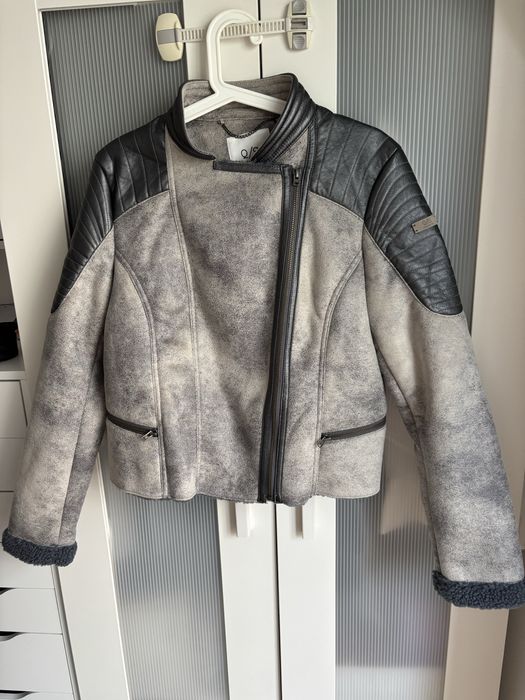 Geaca, cojoc tip biker dama Q/S by s.Oliver, marimea XL