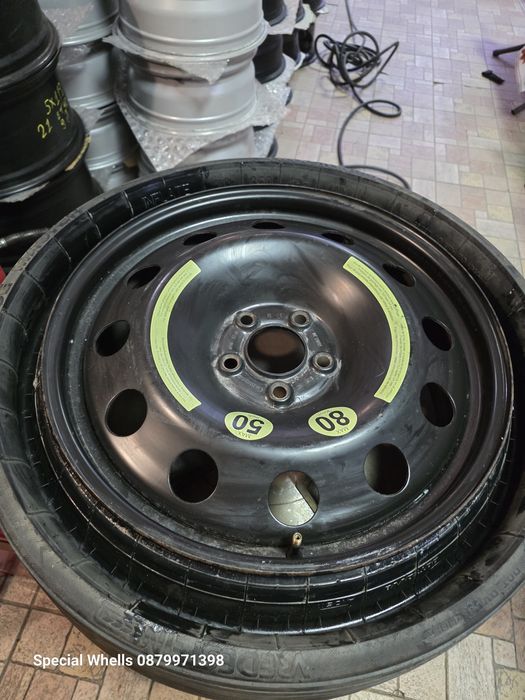 Сгъваема резервна гума патерица 195 75 18цола