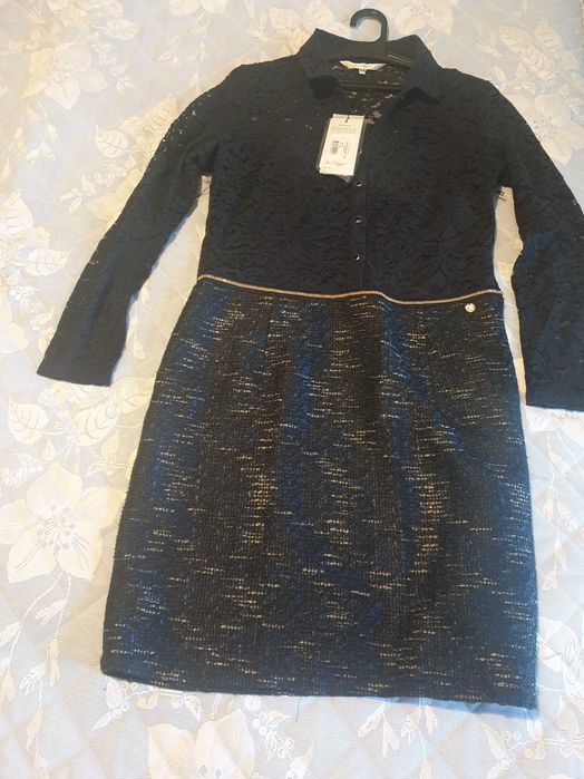 Дамска рокля с дантела