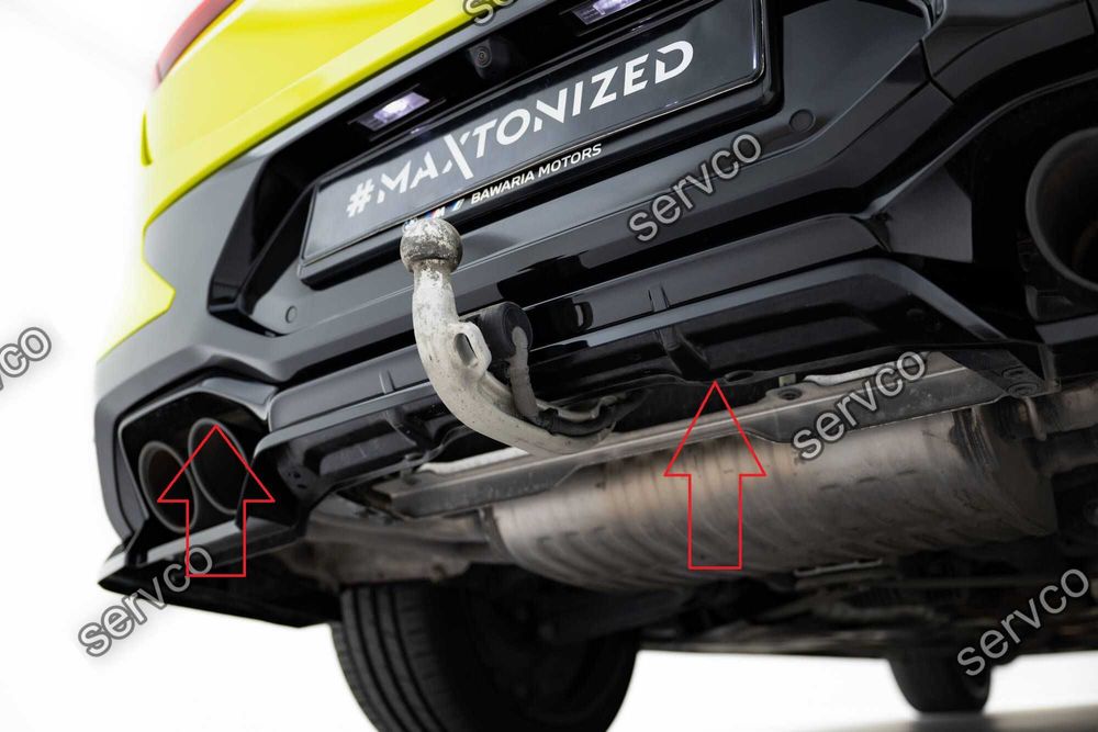 Prelungire bara spate Bmw X4M F98 Facelift 2021- v2 - Maxton Design