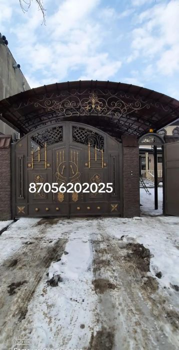 Навес  ворота  тапшан. Жасаймыз