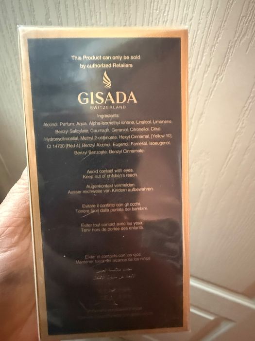 Gisada switzerland uomo