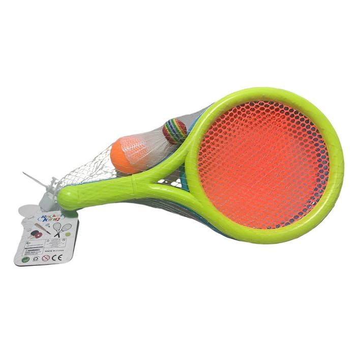 Тенис комплект с 2 ракетки, топче и перце - За забавления на открито