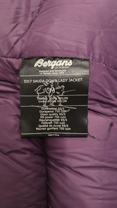 Дамска пухенка Bergans of Norway