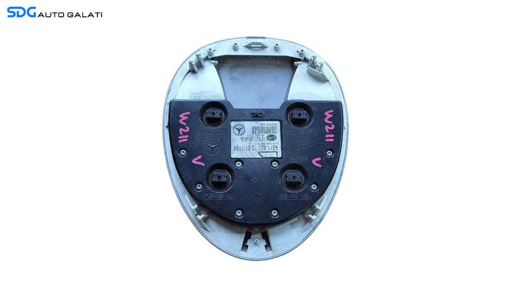 Plafoniera Lumini Lampa Iluminare Spate Pasageri Mercedes Clasa E Class W211 2001 - 2009 Cod A2118207301 2JA008336-13 [L8519]