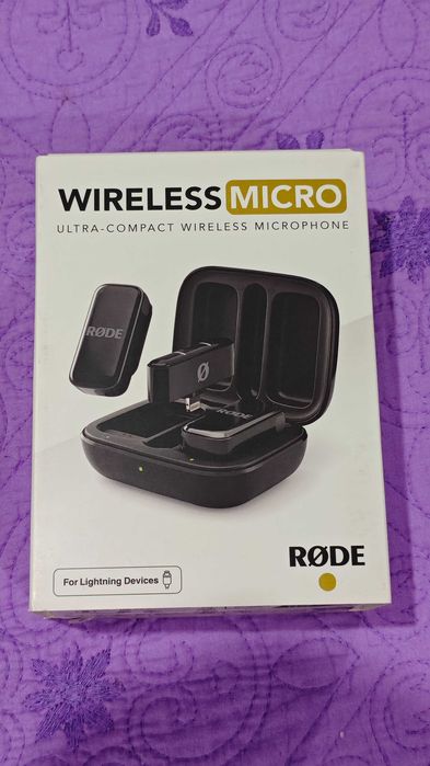 RØDE Wireless Micro Lightning SIGILAT, transport gratuit