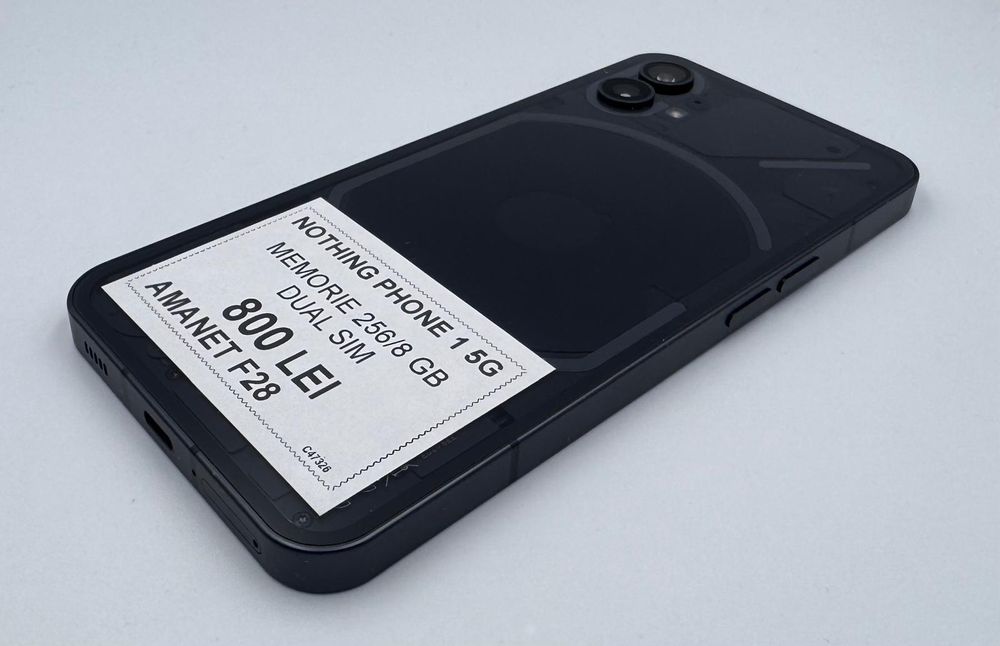 Amanet F28: Telefon Nothing Phone 1 5G 256GB