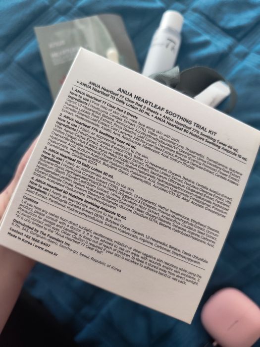 Набор миниатюр anua