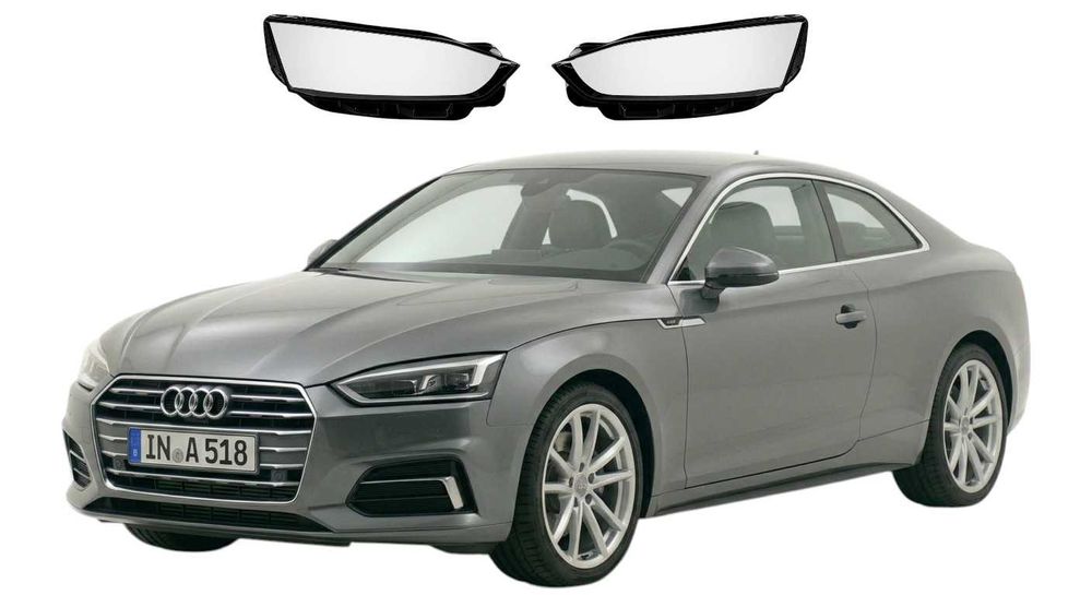 Стъкла за фар Audi A5 F5 2017-2020, Капаци/Стъкла за фарове A5 F5