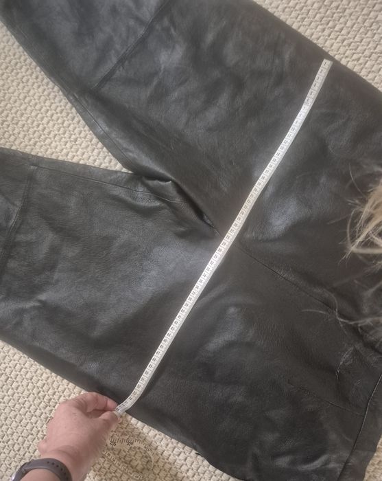 Pantaloni piele naturala